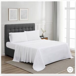 Badgley Mischka Queen 4 pc Sheet Set